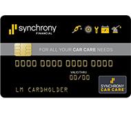 Synchrony Car Care Credit Card